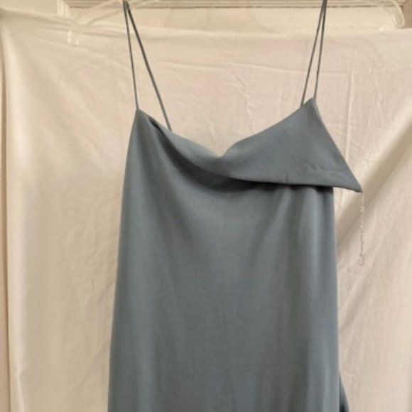 Powder blue after 5 party dress. Size 6. - Picture 2 of 5